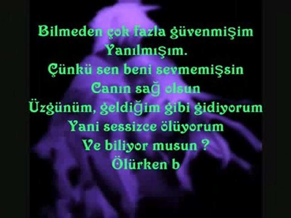 aşıksan dınle BiRLiKTe OLMaMıZ İmKaNSıZ
