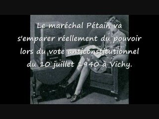Pétain - de Gaulle (Vidéo - Partie 1)