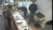 CCTV Attempted Armed Robbery Jewellers Owner Fights Back.