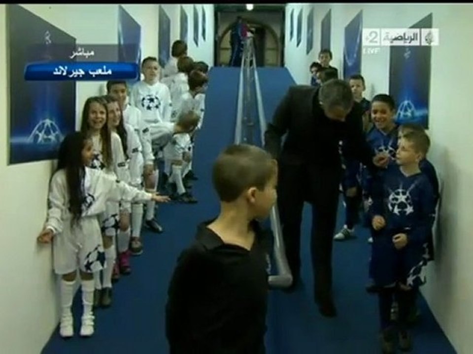 Το ιδιαίτερο hi-5 του Μουρίνιο