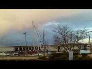Ominous Coud Over Port of Everett Marina