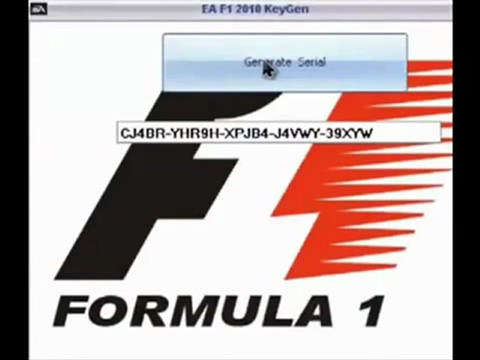 F1 2010 Crack & Keygen.