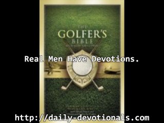 Devotionals for Men