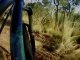 Mountain Bike - Canberra Region- Jerra Quarry fence reverse run and crash