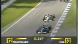 F1 Hockenheim overtaking 1997