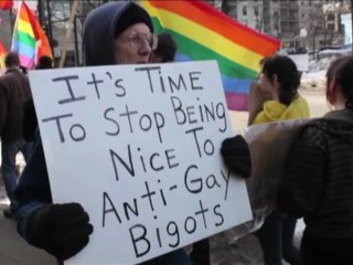 Not Okay to Protest Christians