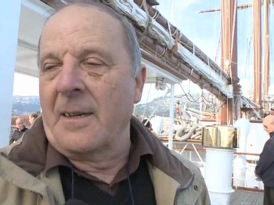 Le Juan Sebastian de Elcano accueille les toulonnais