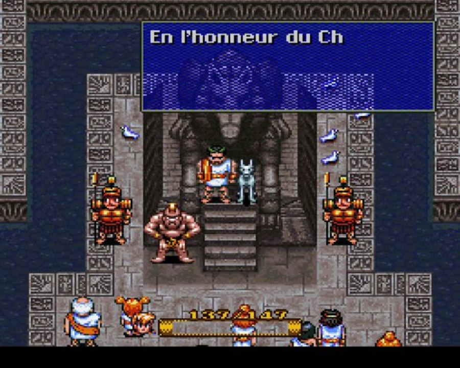 Secret of Evermore , 12 ) Spartak le Tank mobile