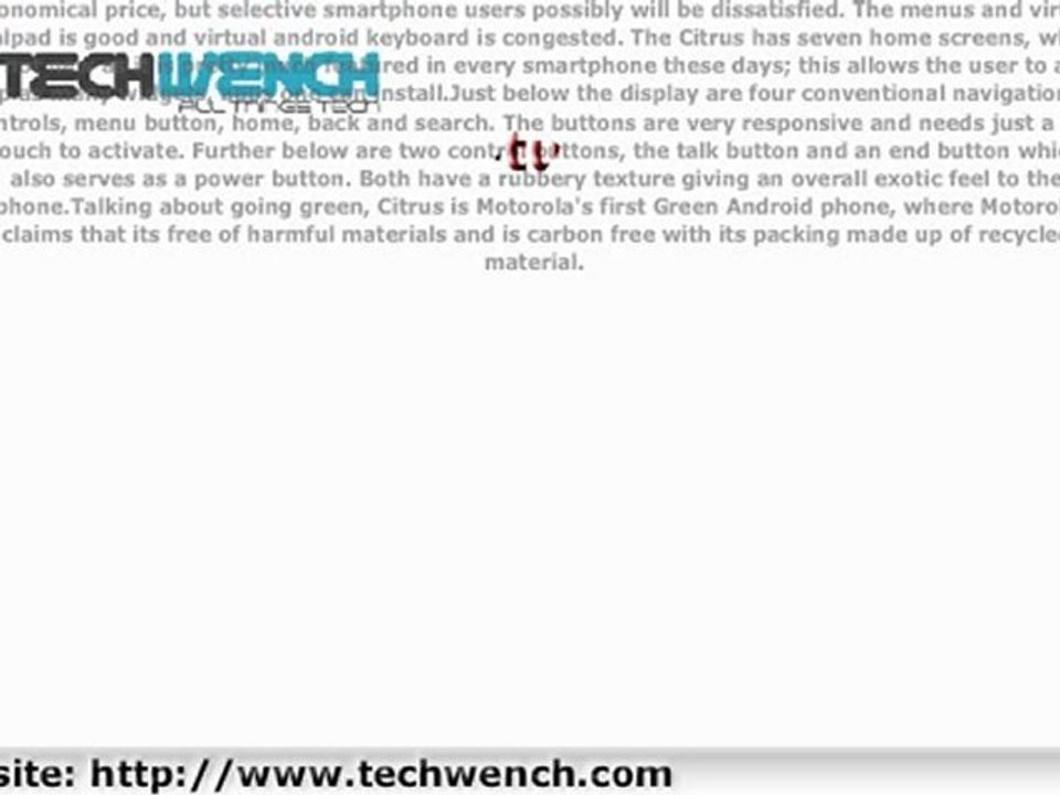 Motorola Citrus (Verizon Wireless)