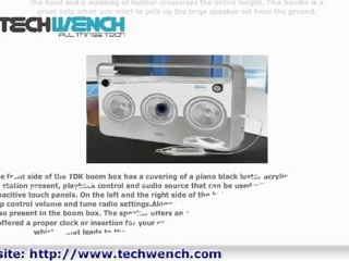 TDK Three Speaker Boombox