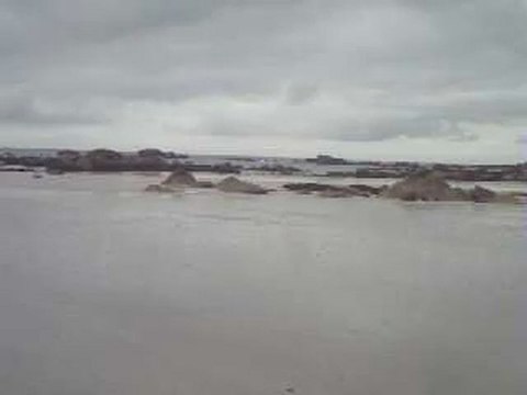 Côte Nord du finistère plage de Pors Meur vers Plouescat