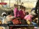 Egyptian workers flee Libya - no comment