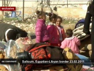 L'exode massif se poursuit en Libye - no comment