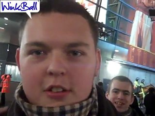 Arsenal v Stoke City fans