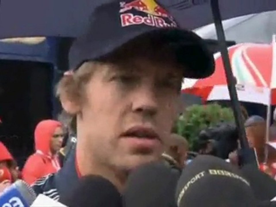 Belgium 2010 - Vettel apologises for Button accident