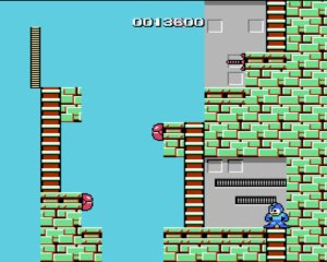 Je vais le plus loin possible a Mega Man