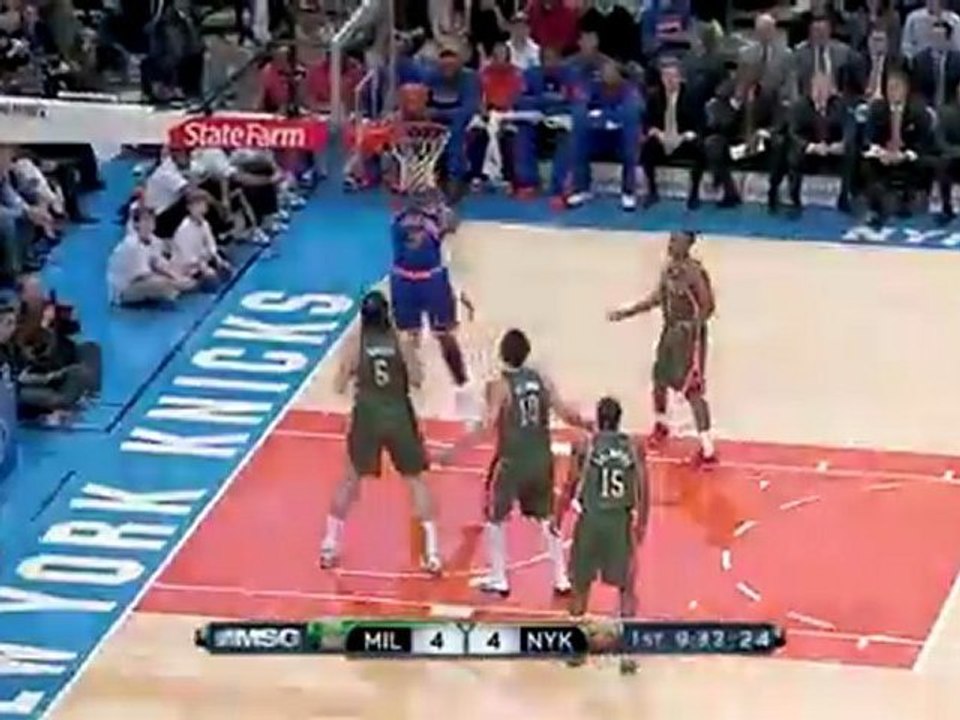Carmelo Anthony'nin New York Forması ile ilk sayısı
