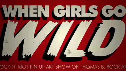 Expo "When Girls Go Wild" - Rock Artwork - Born Bad - paris