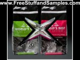 Where to find pet food samples