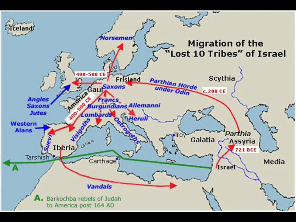Anglo-saxon empire is israel
