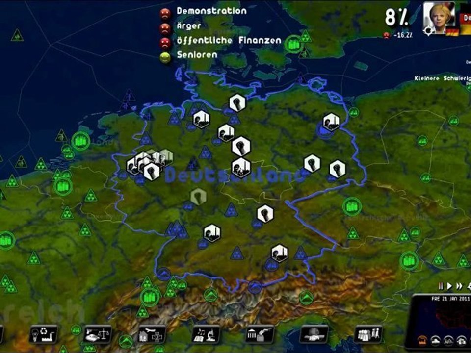 POLITIKSIMULATOR 2 - Rulers of Nations / Deutsch