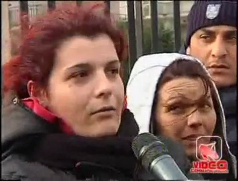 Casalnuovo (NA) - Protesta contro sgombero