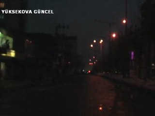 Yüksekova Şüpheli Paket Patlatıldı