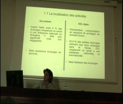 Colloque monnaies complémentaires à l'ENS de Lyon - #2