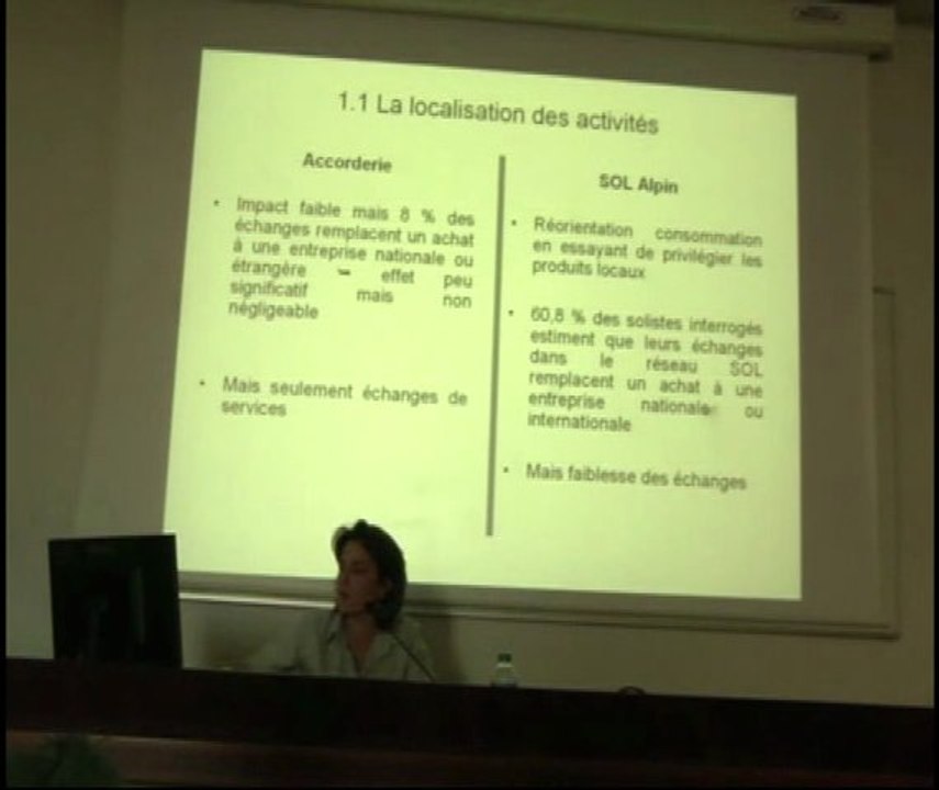 Colloque monnaies complémentaires à l'ENS de Lyon - #2