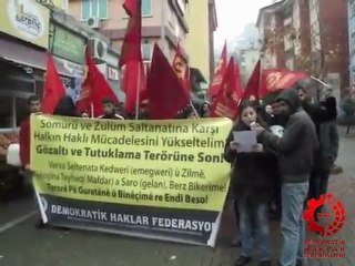 Dersim'de Kitlesel Protesto!