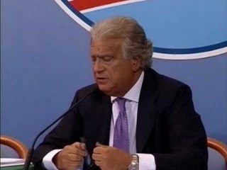 Verdini - Conferenza Stampa 1-2