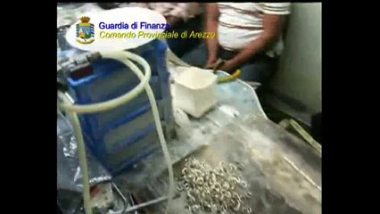 Arezzo - Operazione Fake and Black della Guardia di Finanza