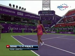 WTA Doha'da çeyrek finaller
