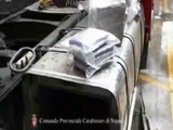Napoli - Sequestrati 50 chili di cocaina nel serbatoio di un tir