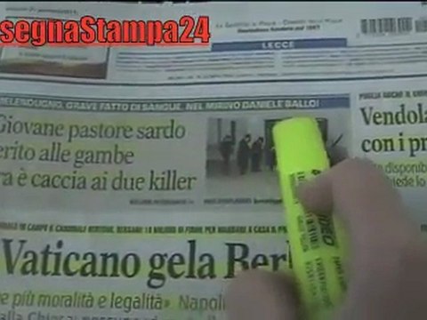 Leccenews24 Notizie dal Salento: rassegna stampa del 21 Gennaio