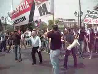 Grecia - Gli scontri di Atene tra manifestanti e forze dell'ordine 6