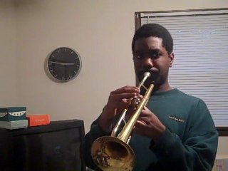 Me playing The Lonely Man Theme on Trumpet