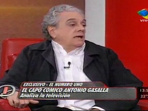 1/2 Jorge Rial entrvista a Antonio Gasalla