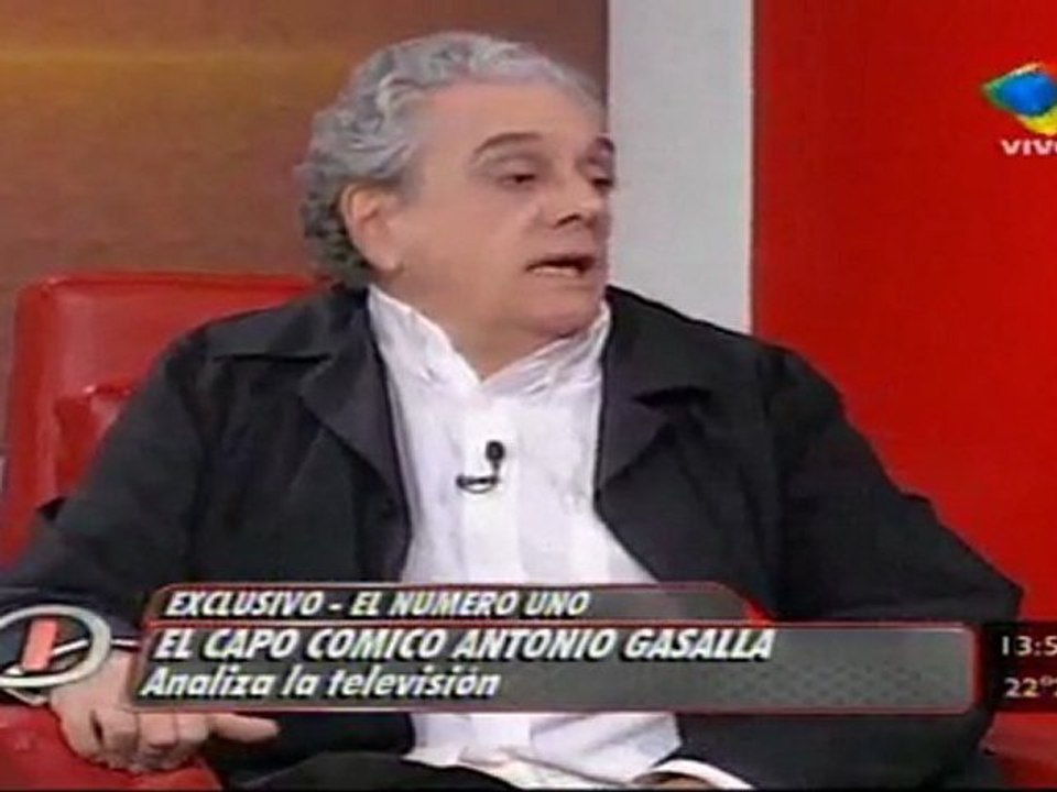 1/2 Jorge Rial entrvista a Antonio Gasalla