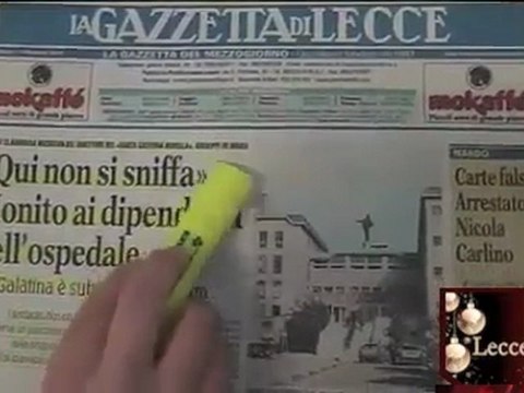 LecceNews24 Notizie dal Salento: rassegna Stampa 11 Dicembre