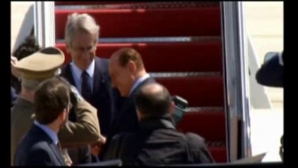 Washington - Berlusconi arriva al vertice sul nucleare