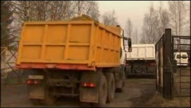 Russia - I rottami del Tupolev a Smolensk con a bordo il presidente polacco Kaczynski