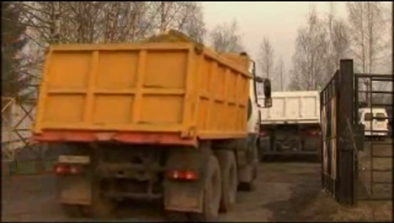 Russia - I rottami del Tupolev a Smolensk con a bordo il presidente polacco Kaczynski