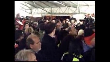 L'Aquila - Il messaggio di Berlusconi