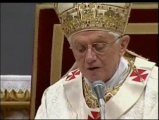 Roma - Il Papa contro l'aborto
