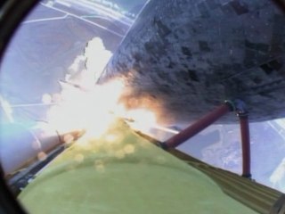 Discovery shuttle blasts off on last space odyssey