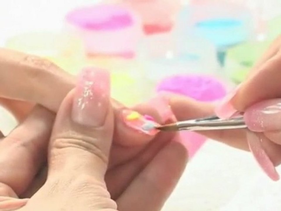 Shims' Heart Design Gel Nails Tutorial - Part 9