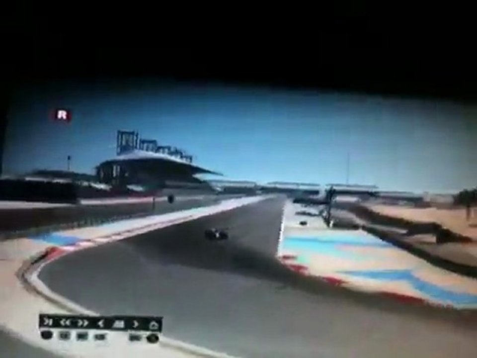 F1 2010 crash