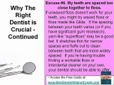 Walnut Creek Dentist: Avoiding Flossing?