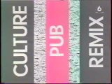 Génerique De L'emission Culture Pub 1993 M6